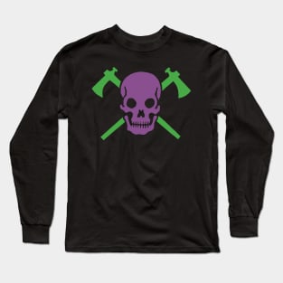 Skull Tomahawk Long Sleeve T-Shirt